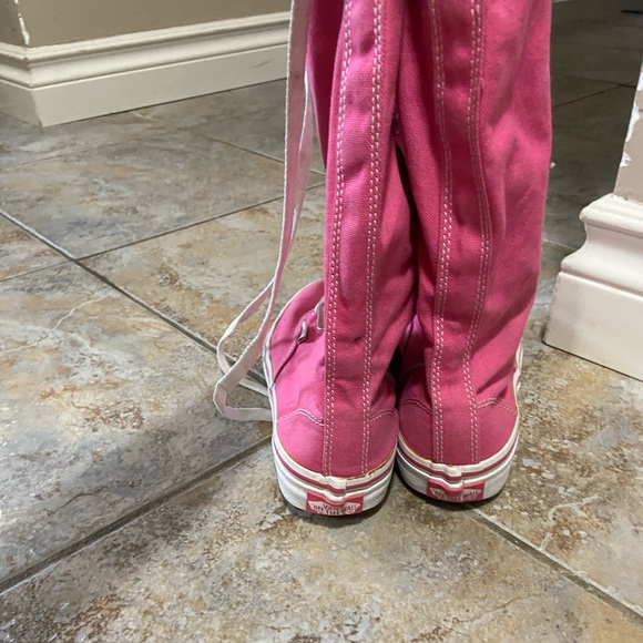 Girls high top vans size 2 - Picture 4 of 5